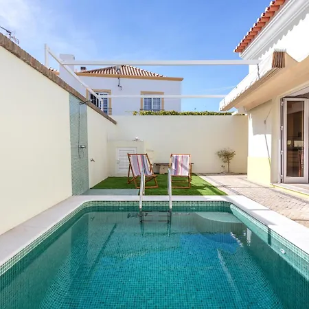 펜션 Casa Cacela Private Pool And Patio 빌라노바데카셀라
